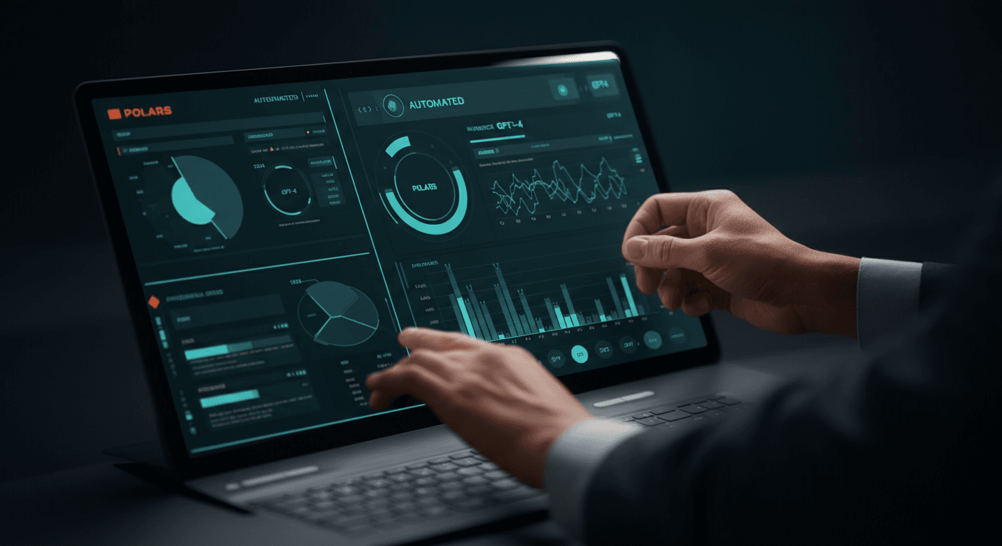 Polars와 GPT-4를 활용한 자동 금융 보고서 생성 워크플로우 구축: 데이터 분석, 인사이트 도출 및 시각화
