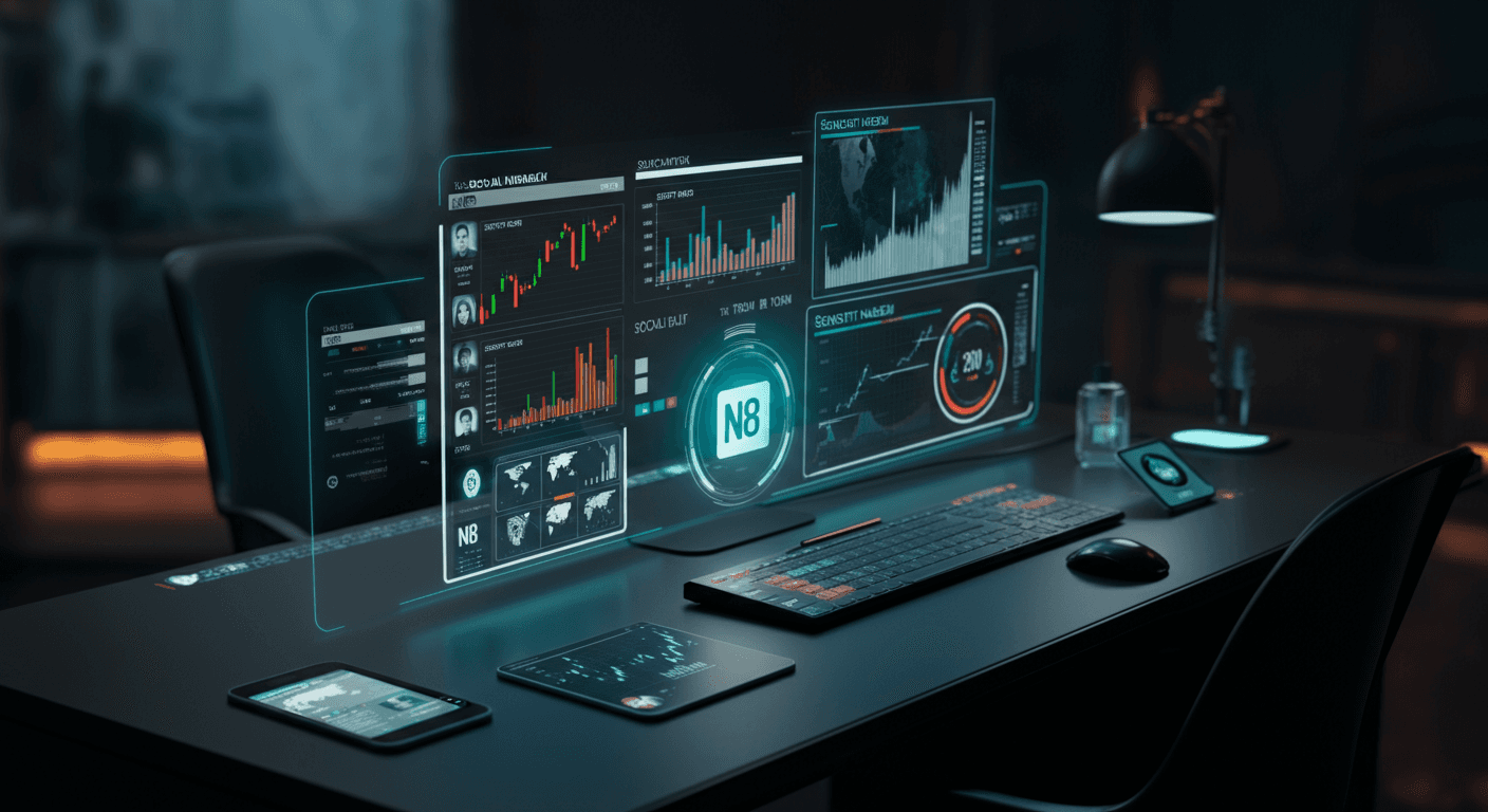 n8n, Polygon.io X Alpaca API 연동 자동 대체 데이터 기반 투자 시스템 구축: 소셜 미디어 감성 분석, 뉴스 헤드라인 분석, 실시간 백테스팅